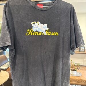 Nelk Boys “Rona Season” Vintage-Wash Graphic T-Shirt – Size Large – Rare Drop